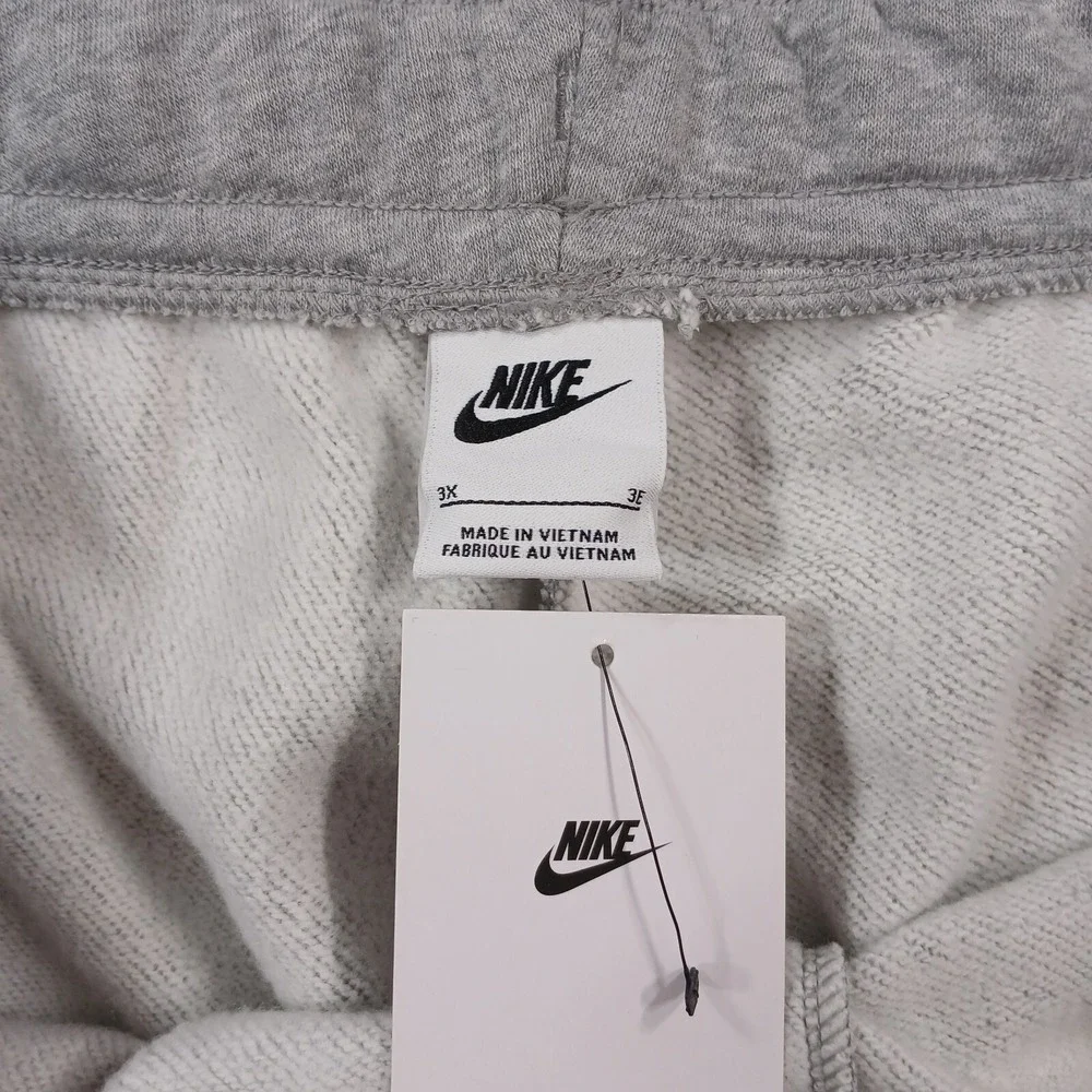 Nike Club Fleece Sweatpants Womens 3X Plus Size Sportswear Mid-Rise Wide-Leg NEW